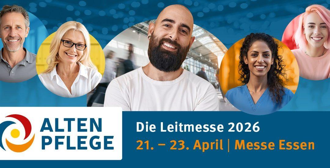 Besuchen Sie QUAPEN® auf der Altenpflegemesse in Essen, 21. – 23. April 2026
